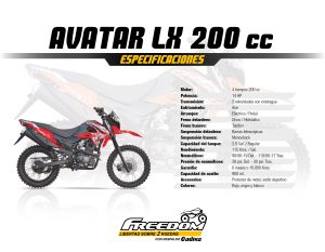Ficha Técnica Avatar LX 200