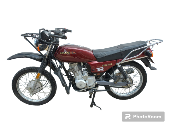 MOTOCICLETA HONDA CGL 2022 125CC ROJO NEGRO CON LETRAS MULTICOLOR 7,834 KMS.